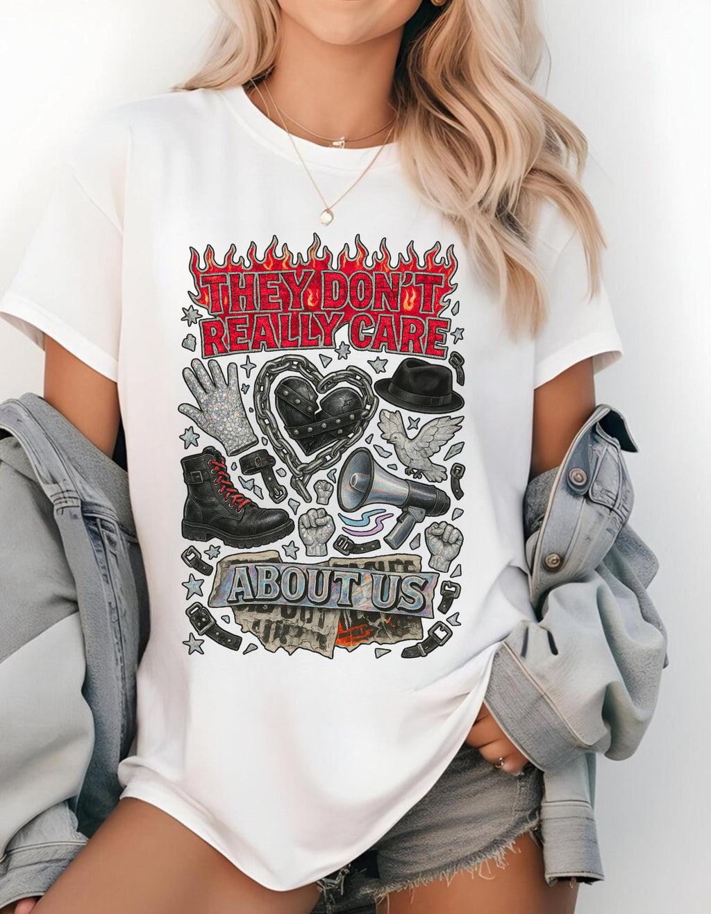 Rebellious Spirit Graphic Tee: Unisex Cotton Rock Band T-Shirt