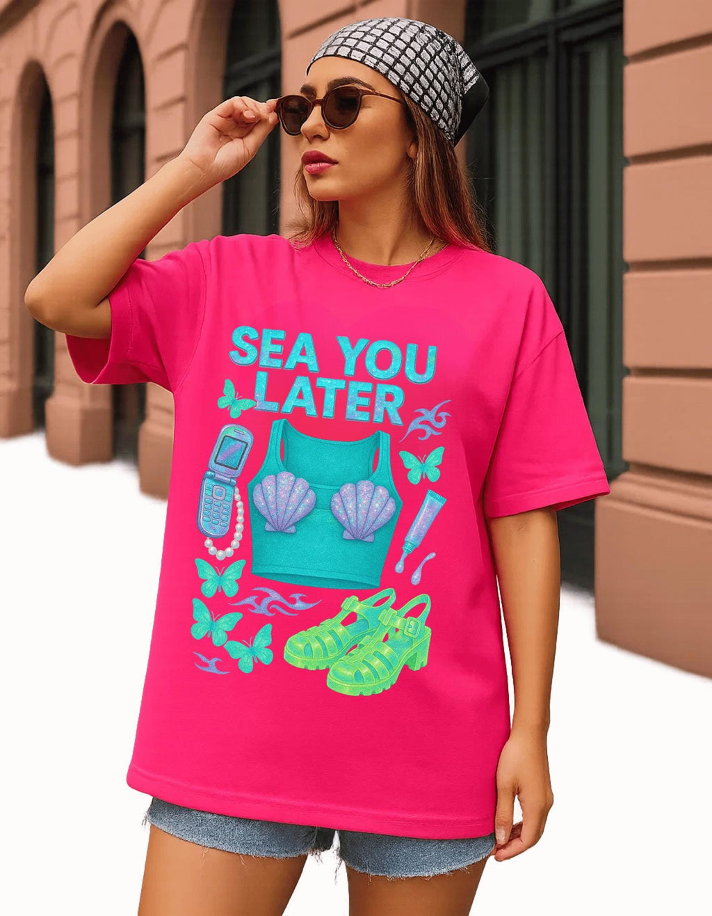 Sea You Later Graphic Tee: Summer Beachwear T-Shirt