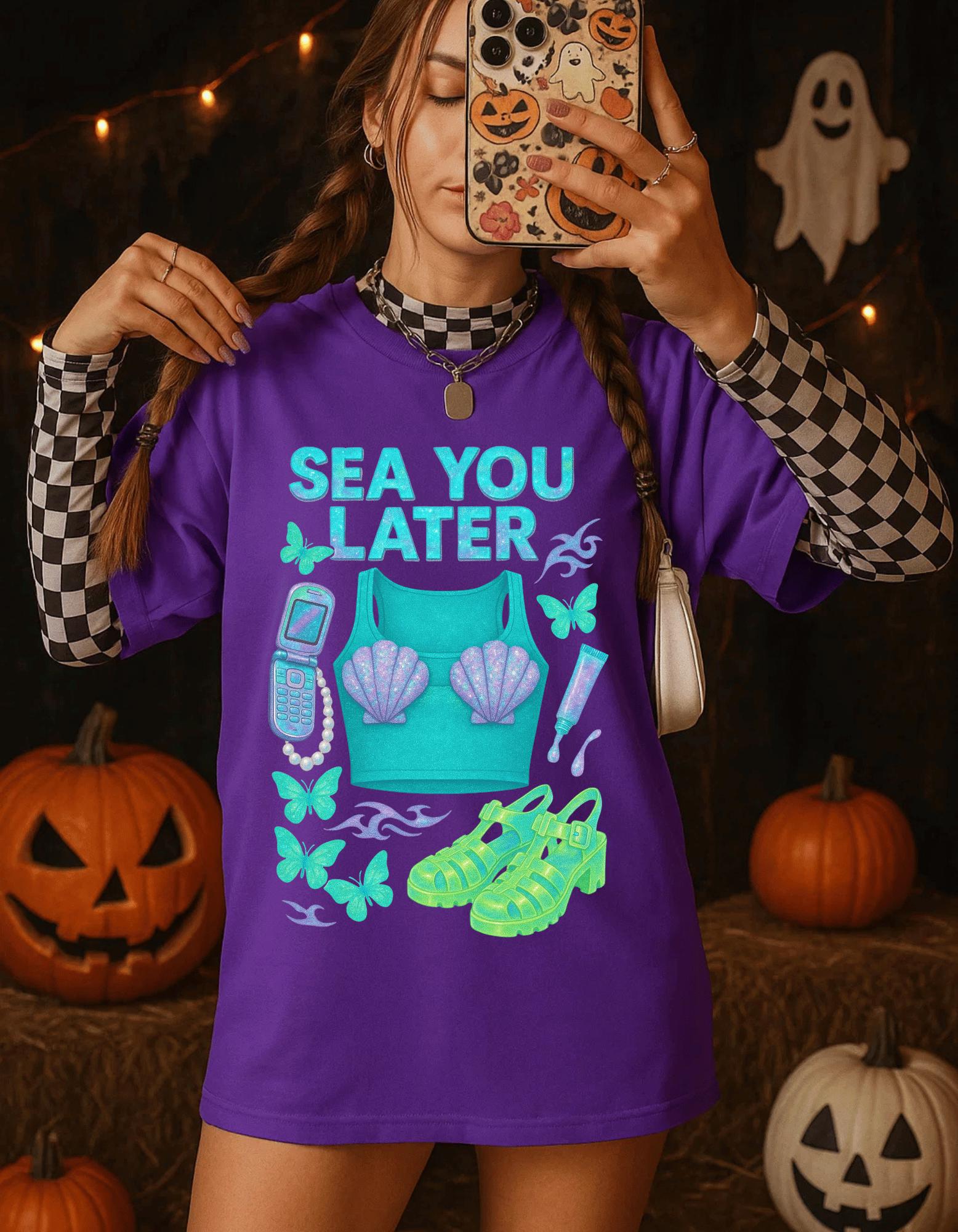 Sea You Later Graphic Tee: Summer Beachwear T-Shirt