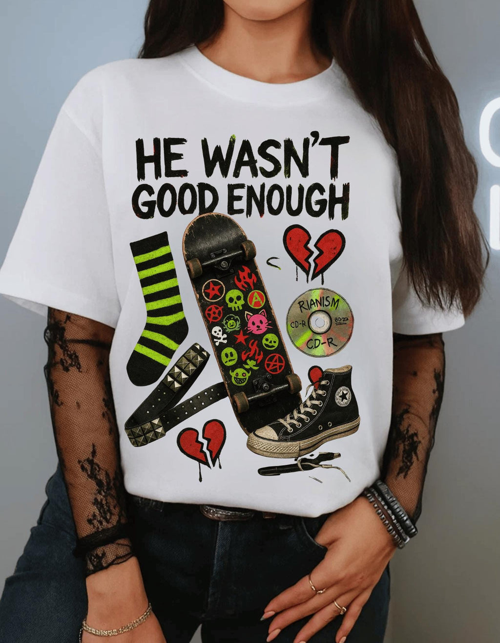 He Wasn’t Good Enough Tee: Unisex Heavy Cotton Funny Breakup Shirt
