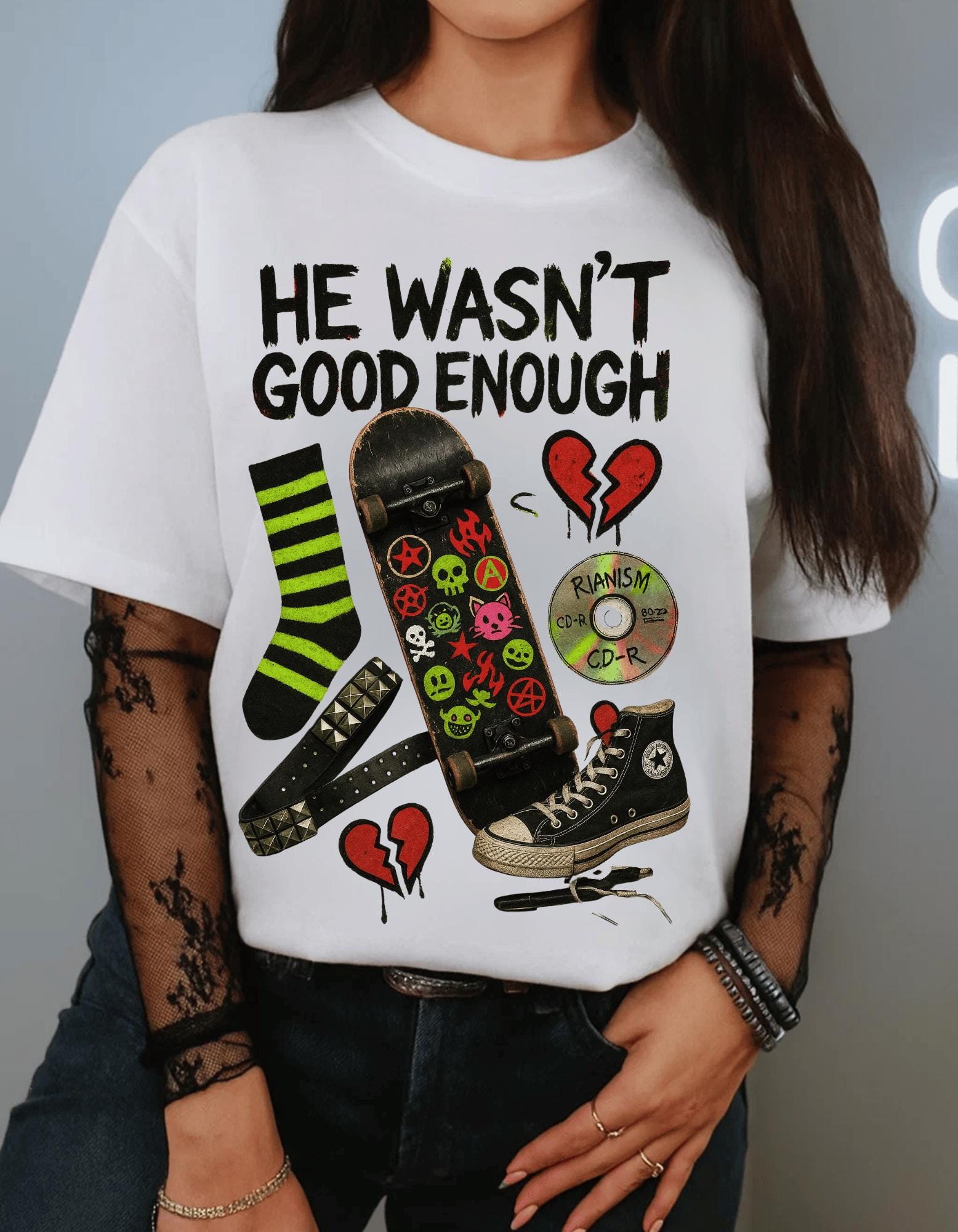 He Wasn’t Good Enough Tee: Unisex Heavy Cotton Funny Breakup Shirt