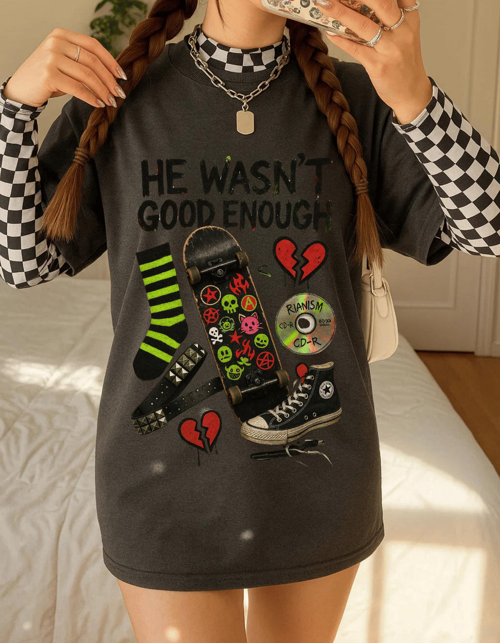 He Wasn’t Good Enough Tee: Unisex Heavy Cotton Funny Breakup Shirt