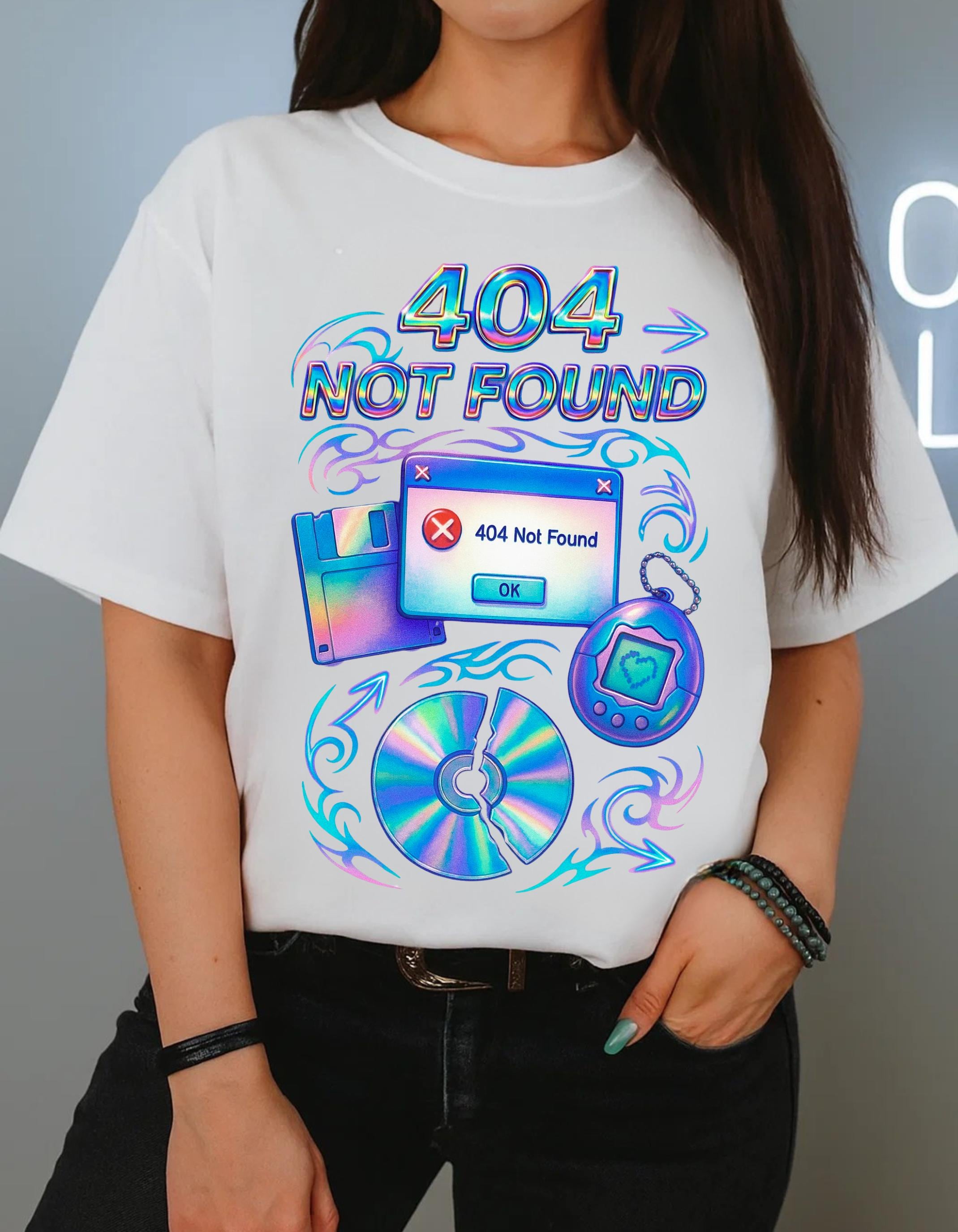 404 Not Found Graphic Tee - Funny Tech Humor Unisex Cotton Shirt for Programmers & Developers