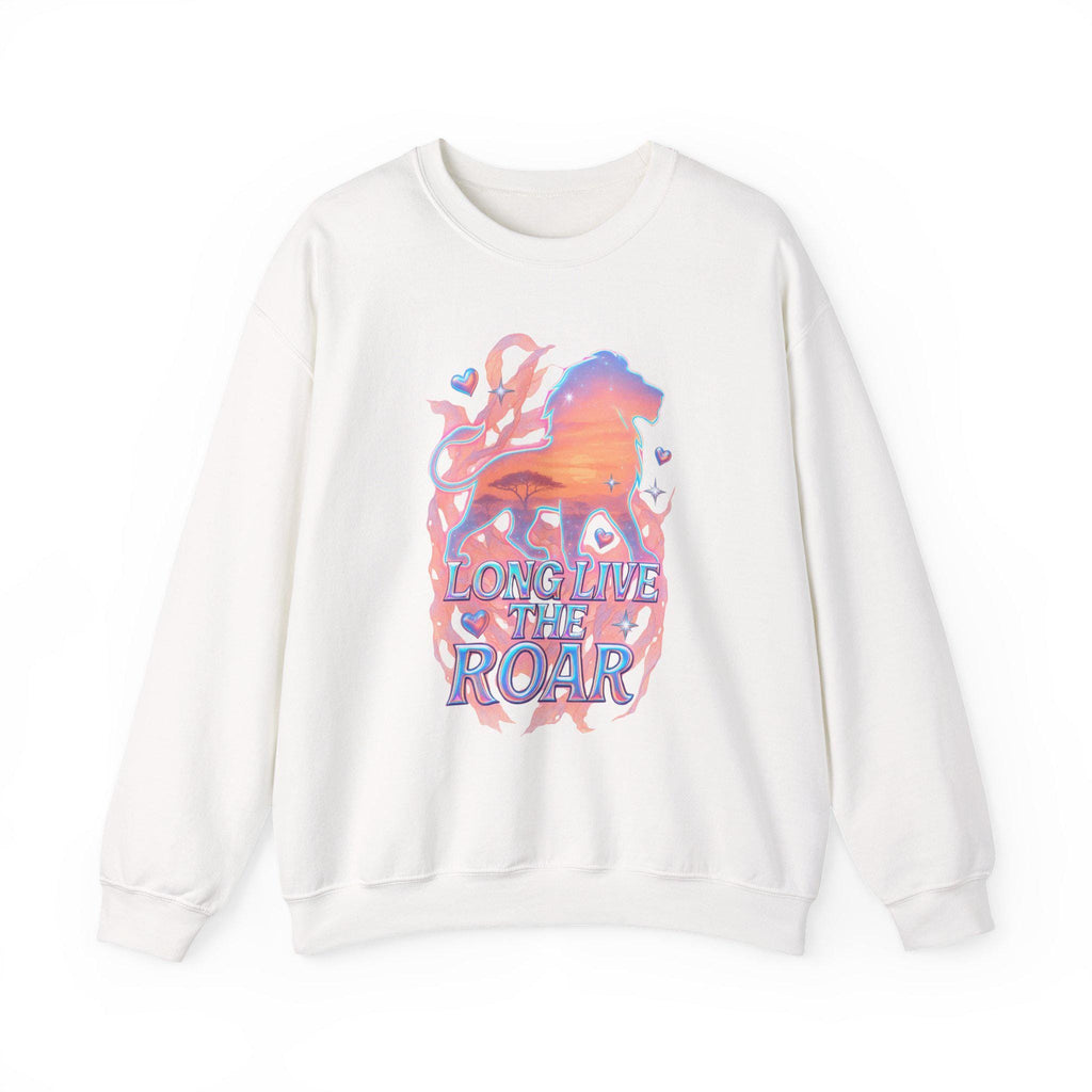 Long Live The Roar Sweatshirt: Unisex Cotton-Poly Blend