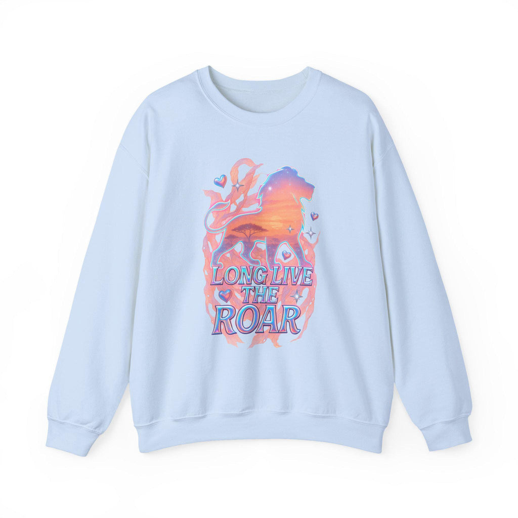 Long Live The Roar Sweatshirt: Unisex Cotton-Poly Blend