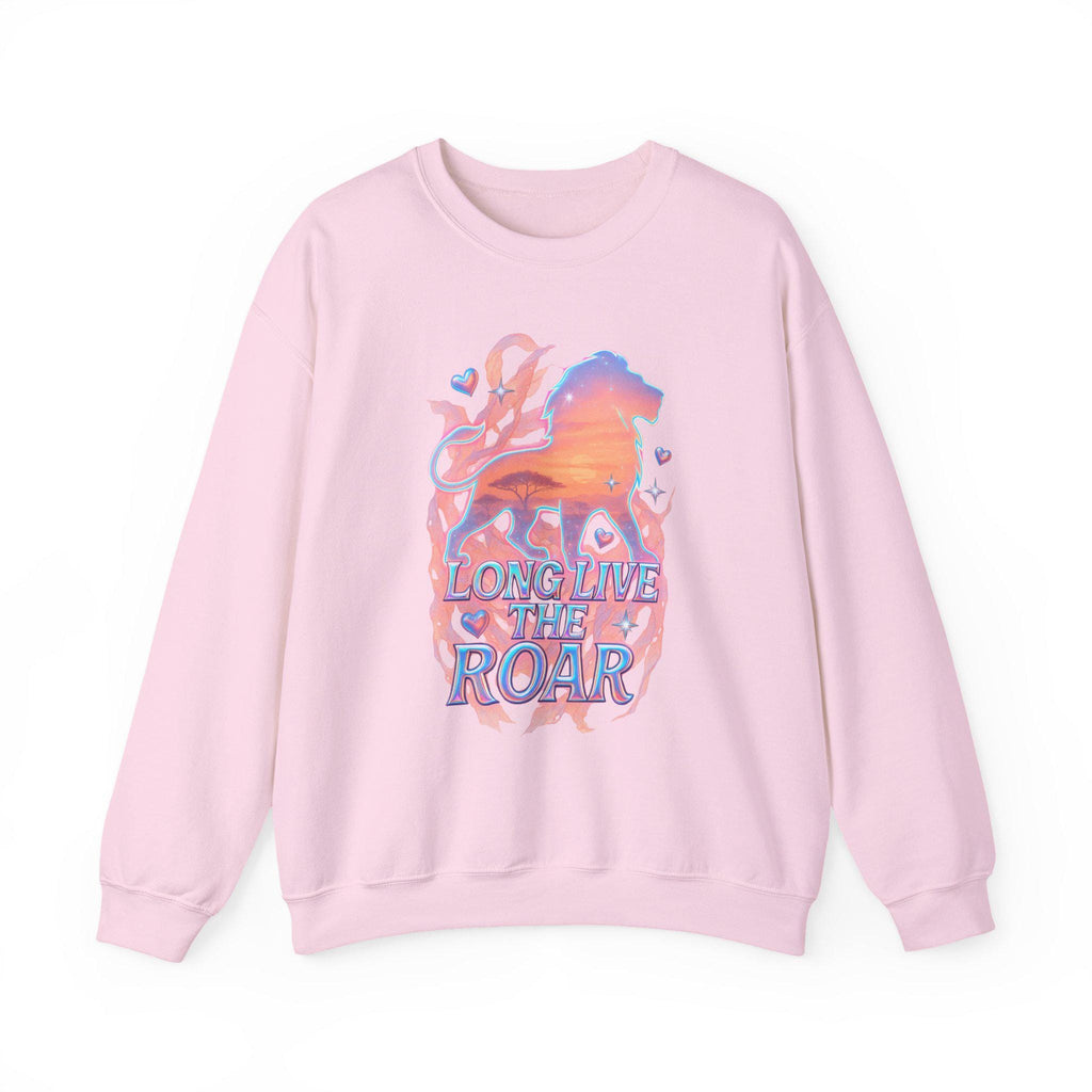 Long Live The Roar Sweatshirt: Unisex Cotton-Poly Blend