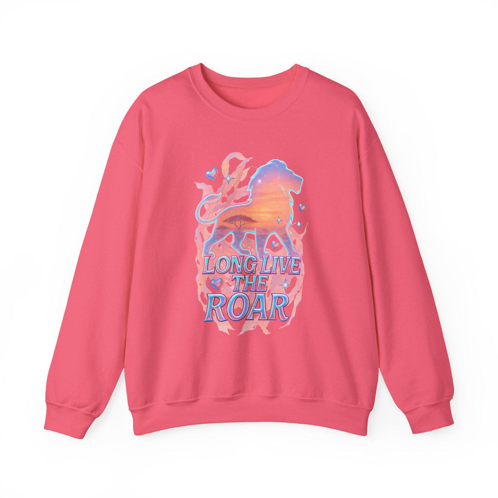 Long Live The Roar Sweatshirt: Unisex Cotton-Poly Blend