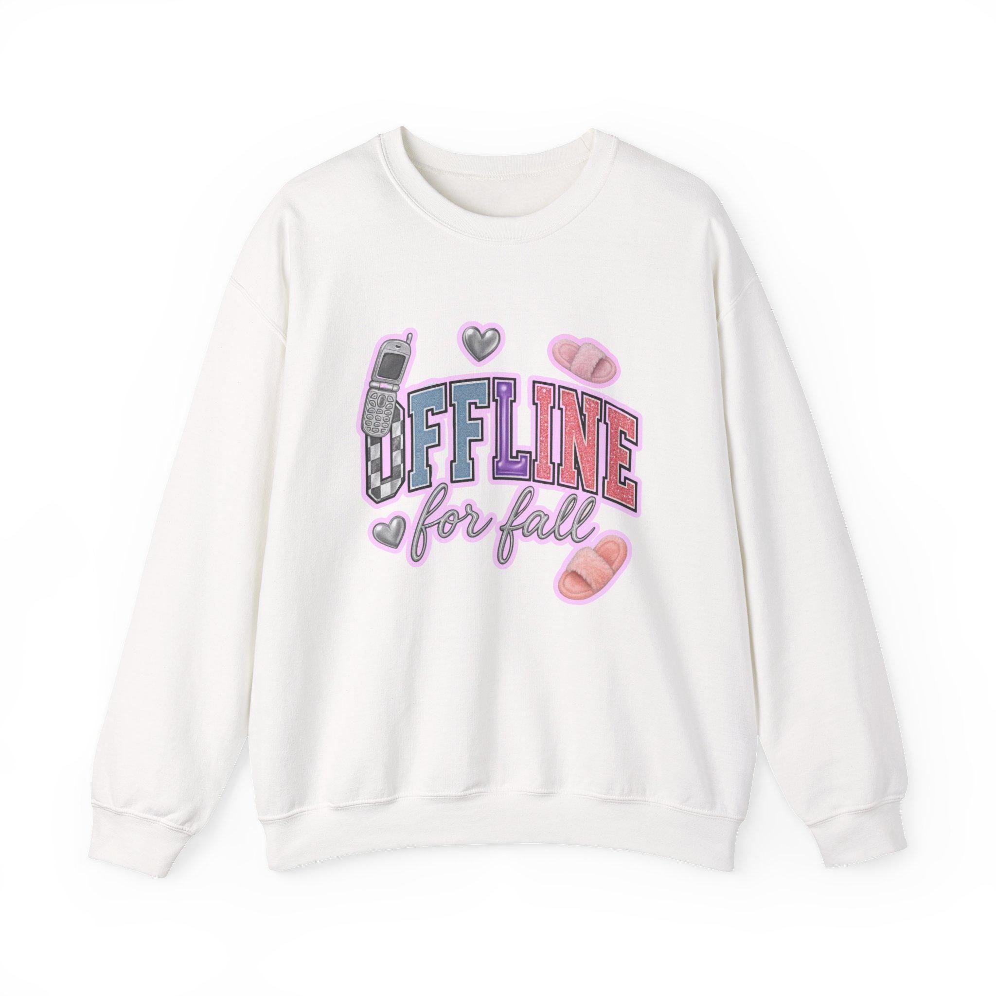 Offline for Fall Crewneck Sweatshirt – Cozy Autumn Style