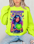 Retro Limewire Heart Crewneck: Retro Music Lover Pullover Sweatshirt for millennials Street Style