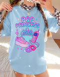 Retro Pop Princess Graphic Tee: Unisex Heavy Cotton Trendy Shirt - Vintage Music Lover Gift