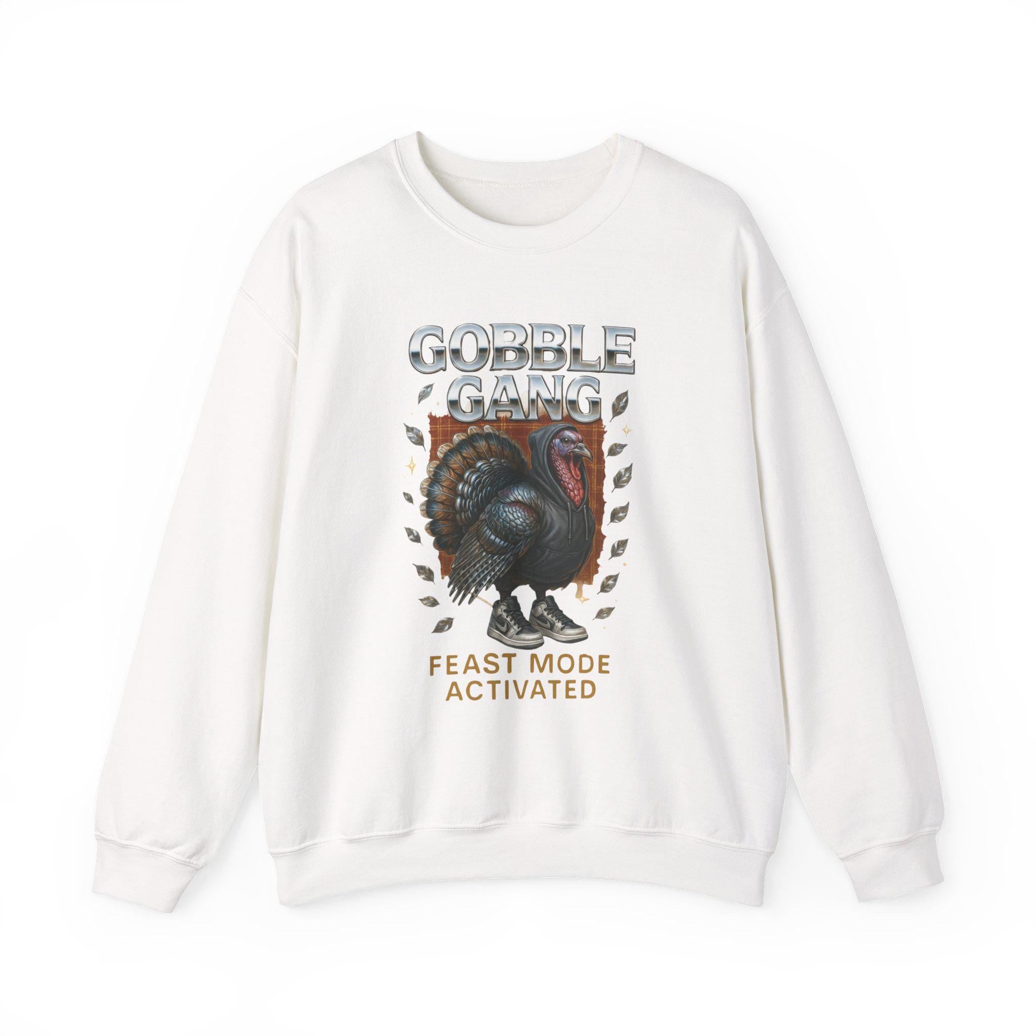 Thanksgiving Turkey Sneaker Sweatshirt: Retro Y2K Holiday Top