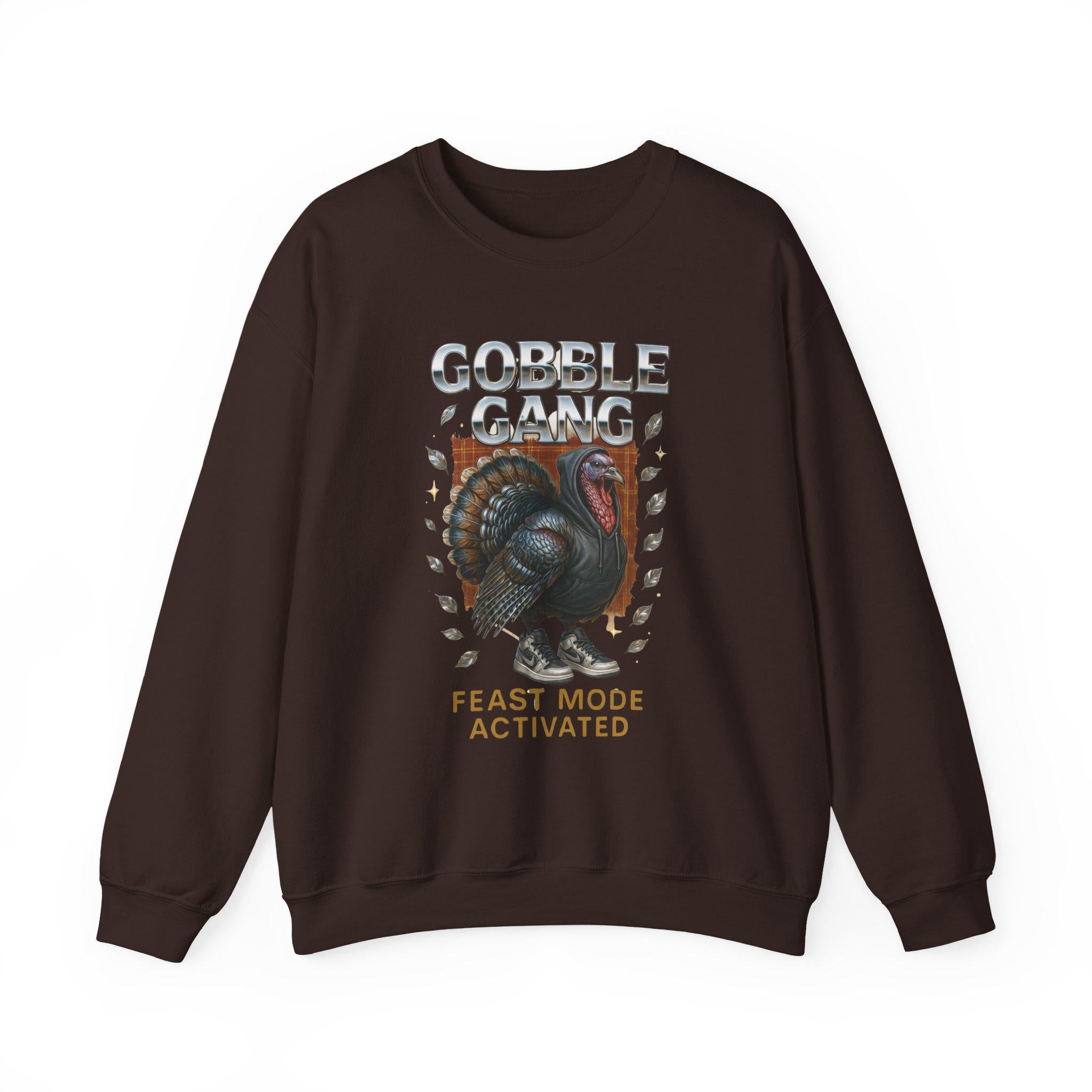 Thanksgiving Turkey Sneaker Sweatshirt: Retro Y2K Holiday Top