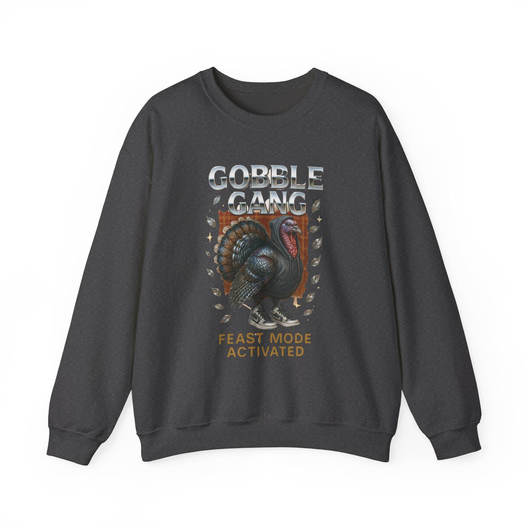 Thanksgiving Turkey Sneaker Sweatshirt: Retro Y2K Holiday Top