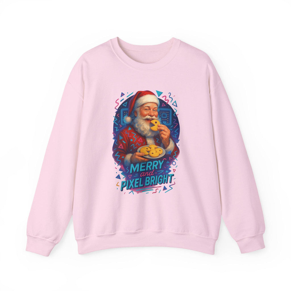 Retro Santa Christmas Cookie Sweatshirt: Festive Y2K Holiday Jumper for Unisex Winter Fashion