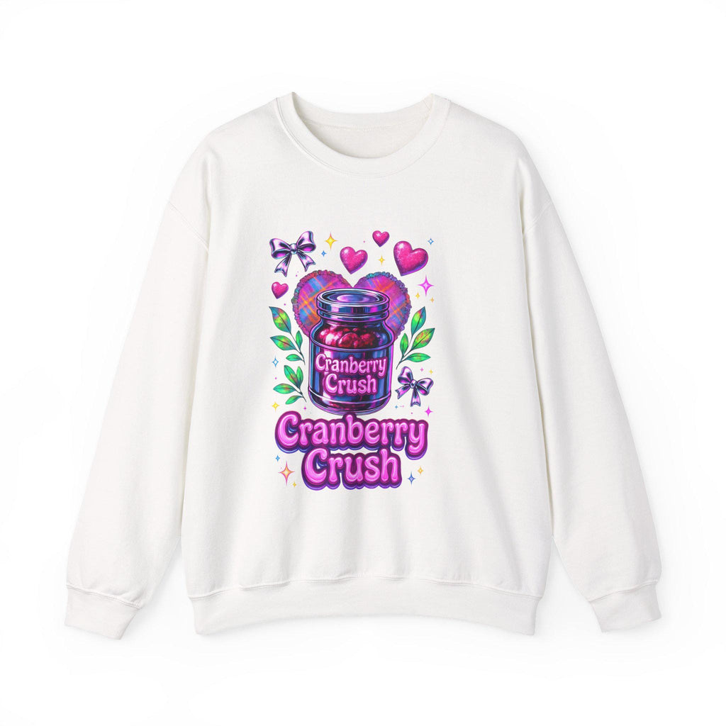 Cozy Cranberry Crush Sweatshirt: Fun Fall Crewneck Design for Casual Everyday Wear