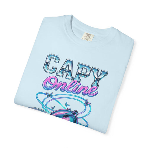 Capy Online T-Shirt: Unisex Gamer Tee, Animal Lover Gift