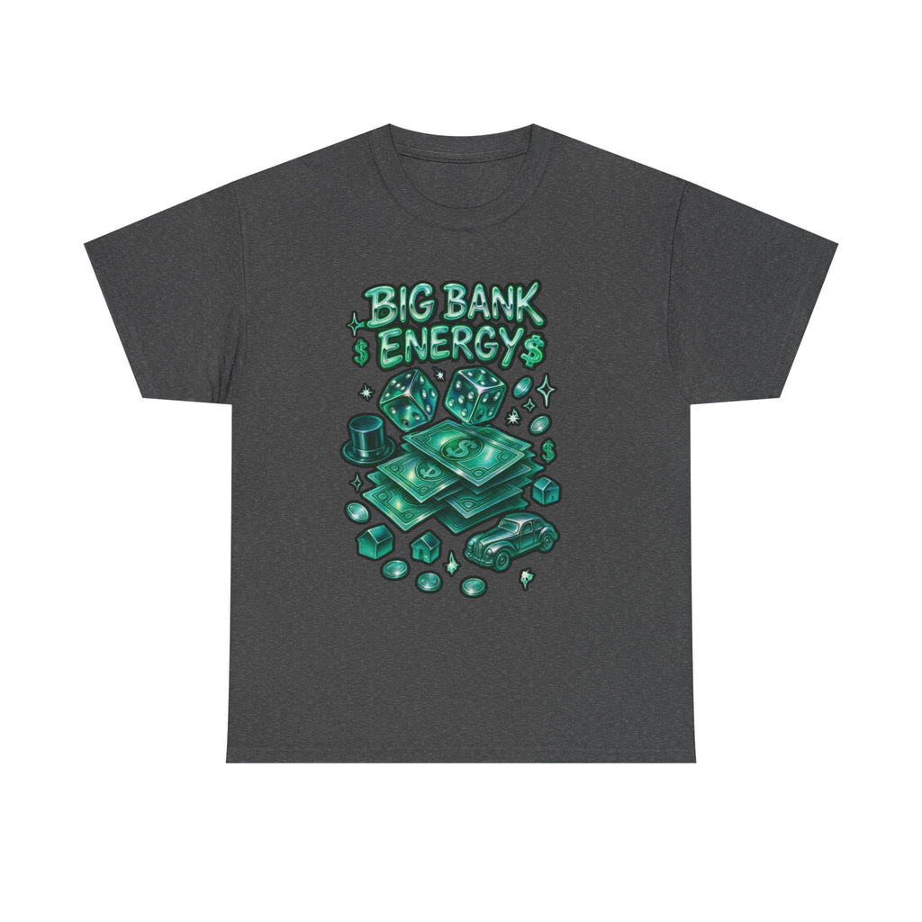 Big Bank Energy Graphic Tee: Y2K Money Moves Streetwear Shirt