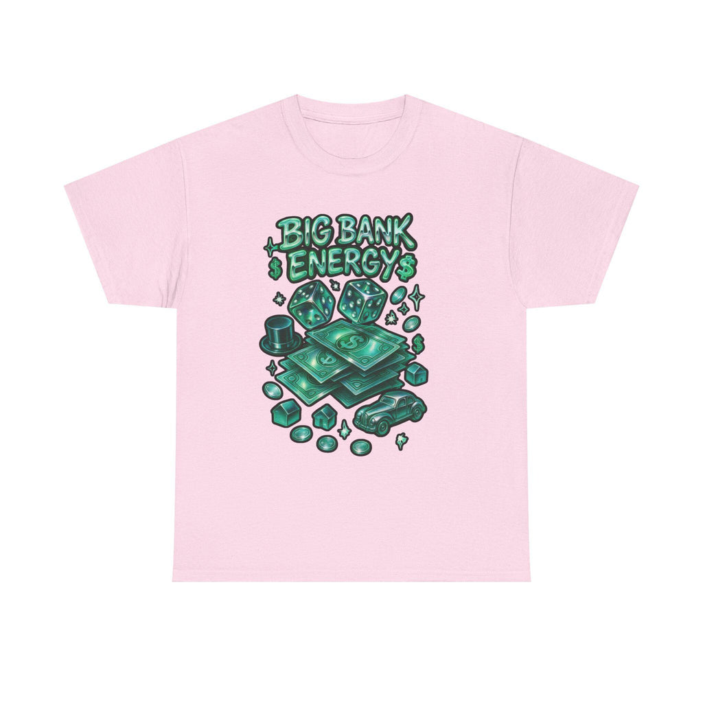 Big Bank Energy Graphic Tee: Y2K Money Moves Streetwear Shirt