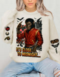 Retro Werewolf Sweatshirt: 80s Music Icon Thrills Crewneck