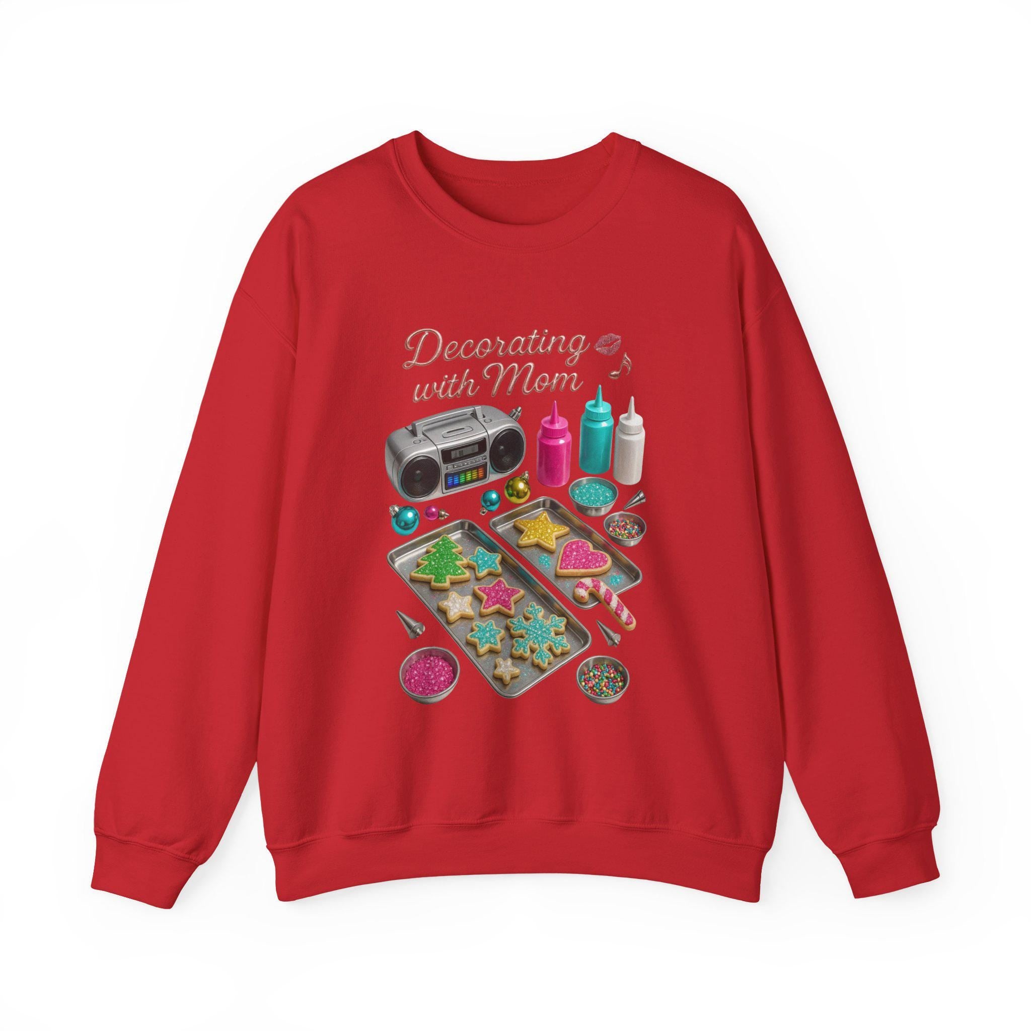 Cookie Decorating with Mom Sweatshirt, Christmas Baking Crewneck