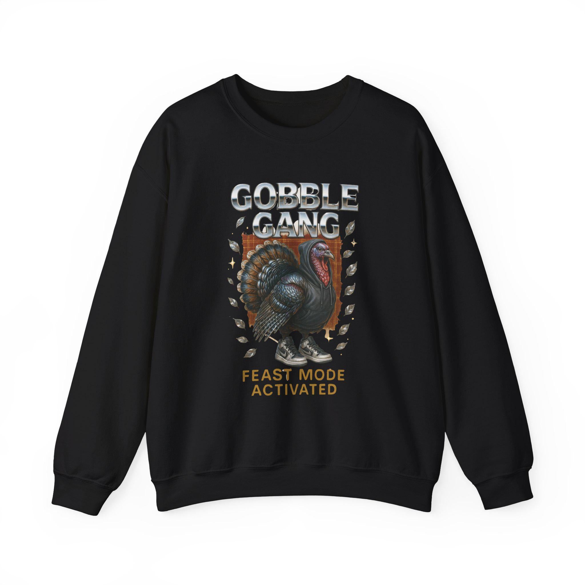 Thanksgiving Turkey Sneaker Sweatshirt: Retro Y2K Holiday Top