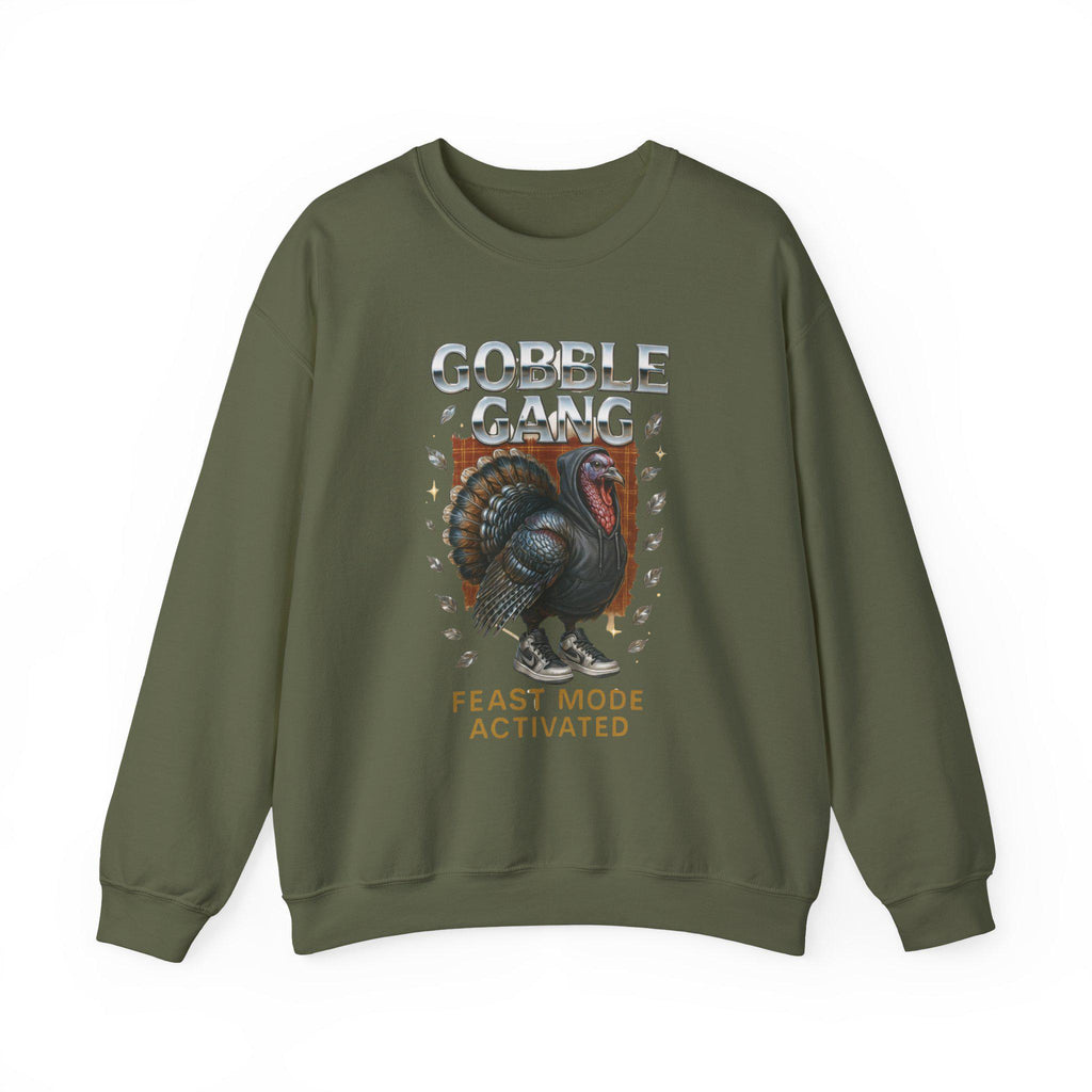Thanksgiving Turkey Sneaker Sweatshirt: Retro Y2K Holiday Top