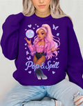 Pop & Spell Graphic Crewneck: Unisex Cozy Pullover Sweatshirt for Trendy Streetwear Enthusiasts