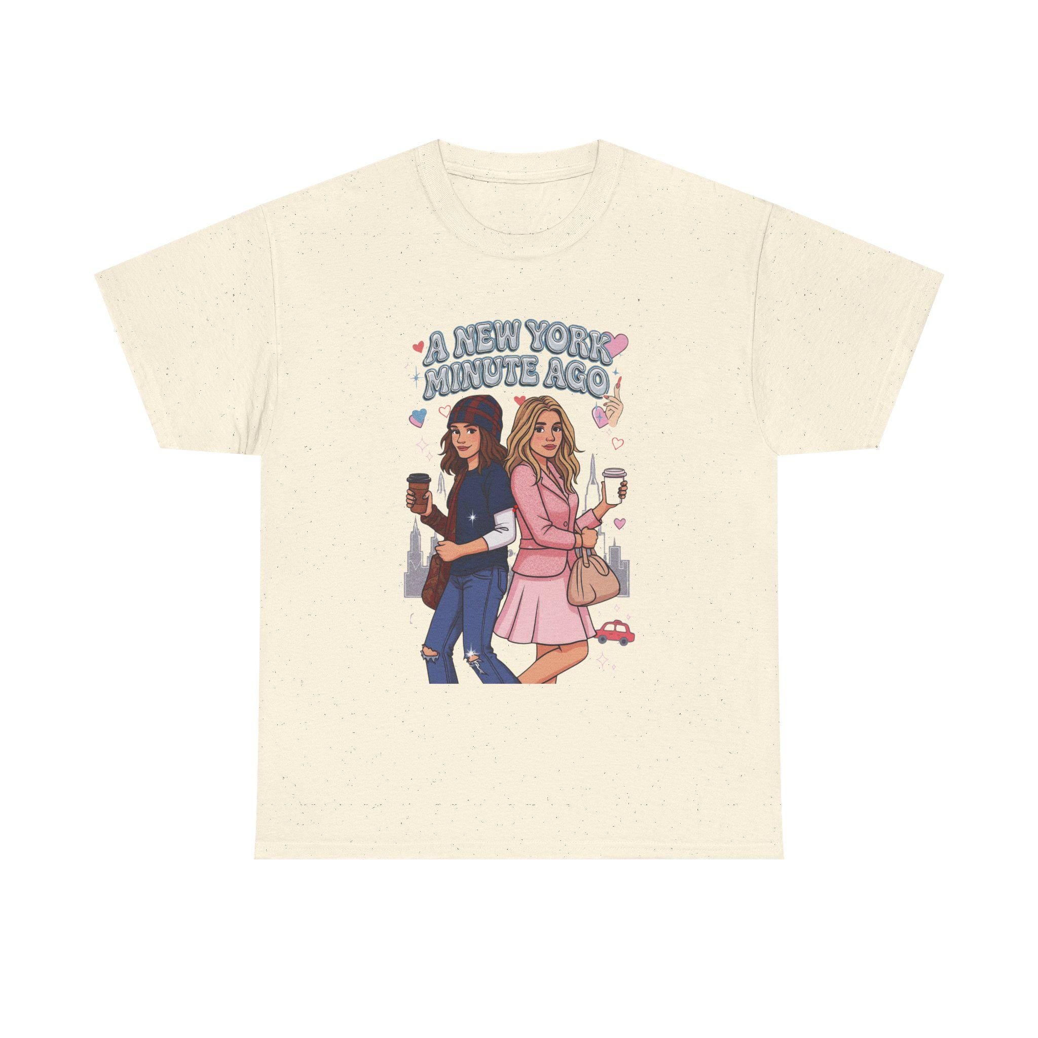 New York City Style Heavy Cotton Tee – Graphic Unisex Shirt