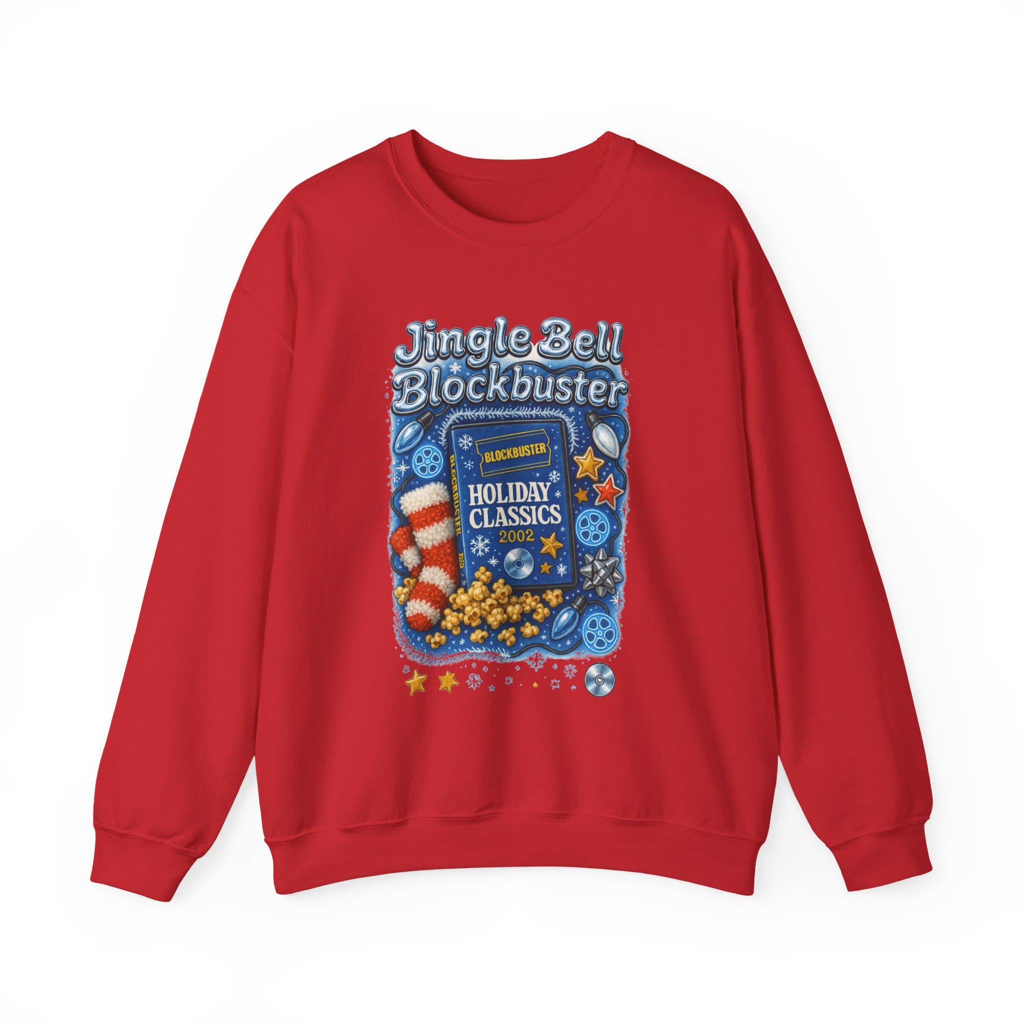 Holiday Movie Crewneck Sweatshirt - Cozy Christmas Gift for Film Lovers, Festive Winter Unisex Jumper
