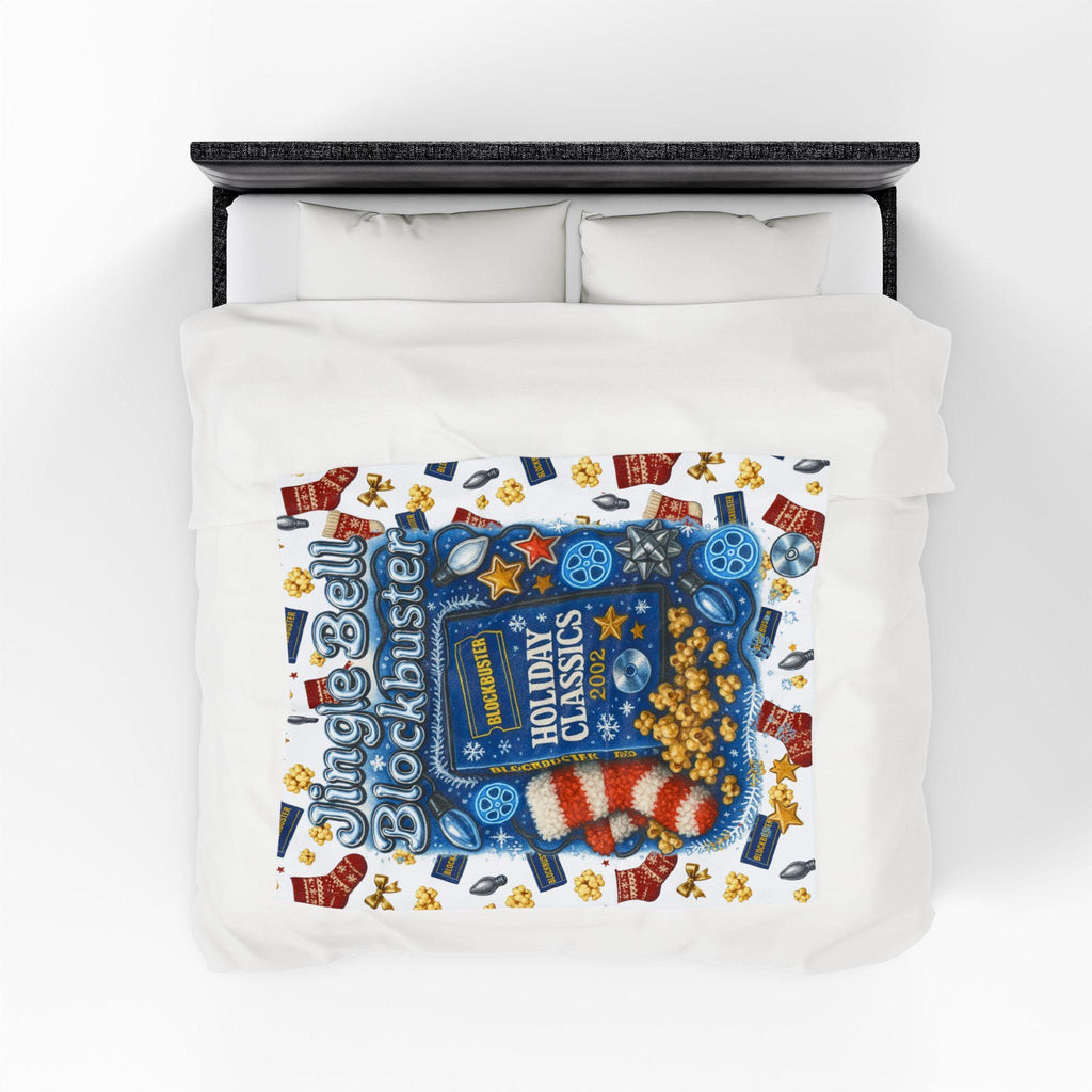 Holiday Classics Velveteen Plush Blanket | Christmas Movie Night Throw