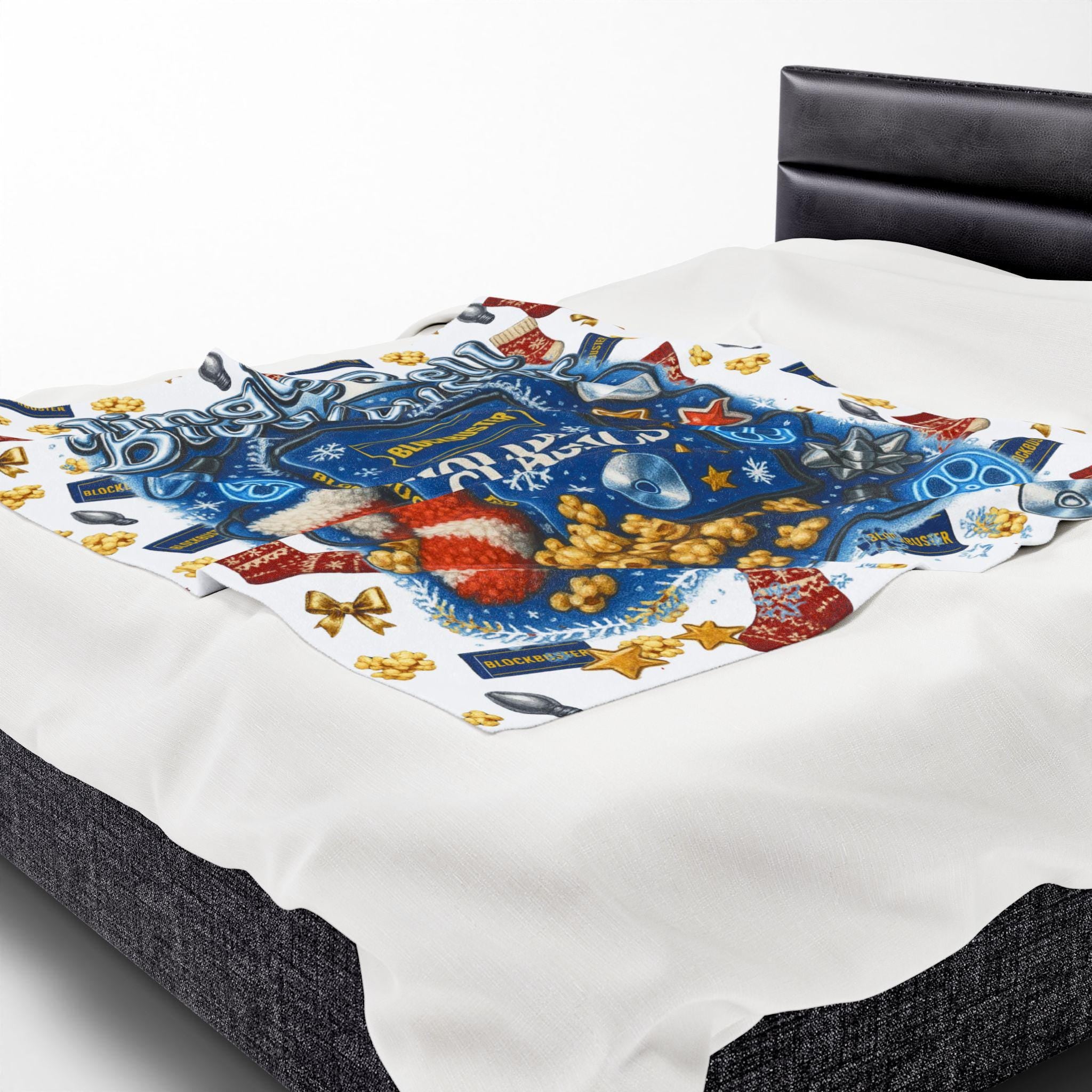 Holiday Classics Velveteen Plush Blanket | Christmas Movie Night Throw