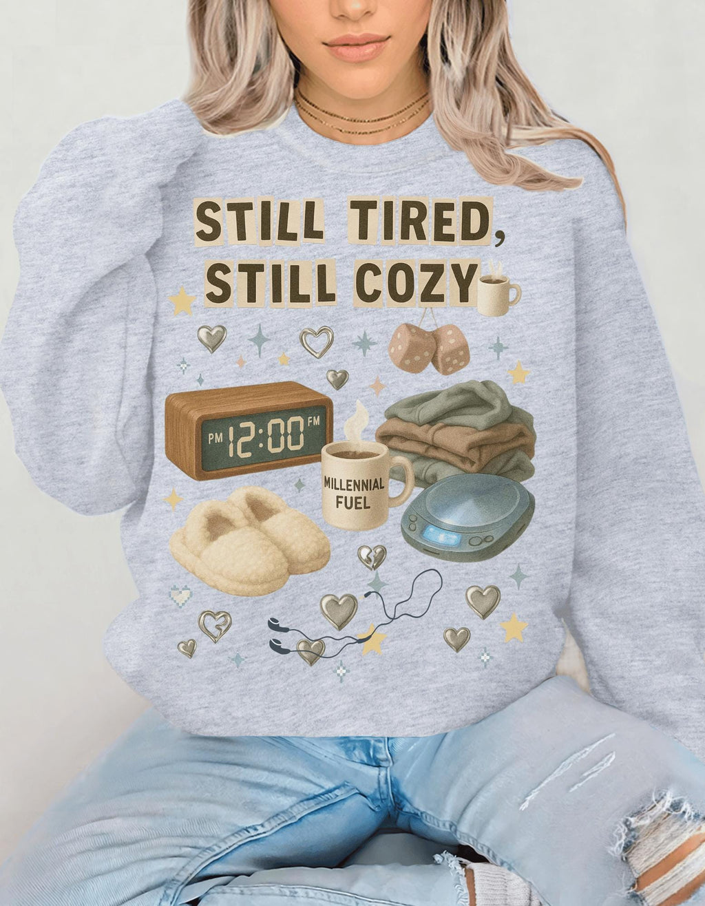 Cozy Unisex Sweatshirt: Heavy Blend Crewneck for Relaxation