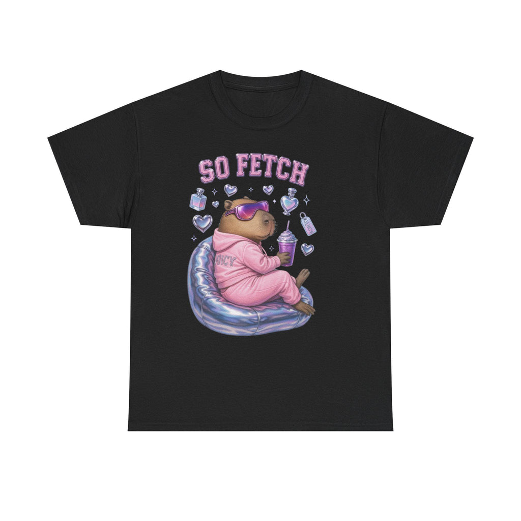 Funny Capybara 'So Fetch' Unisex Tee - Mean Girl Graphic T-Shirt