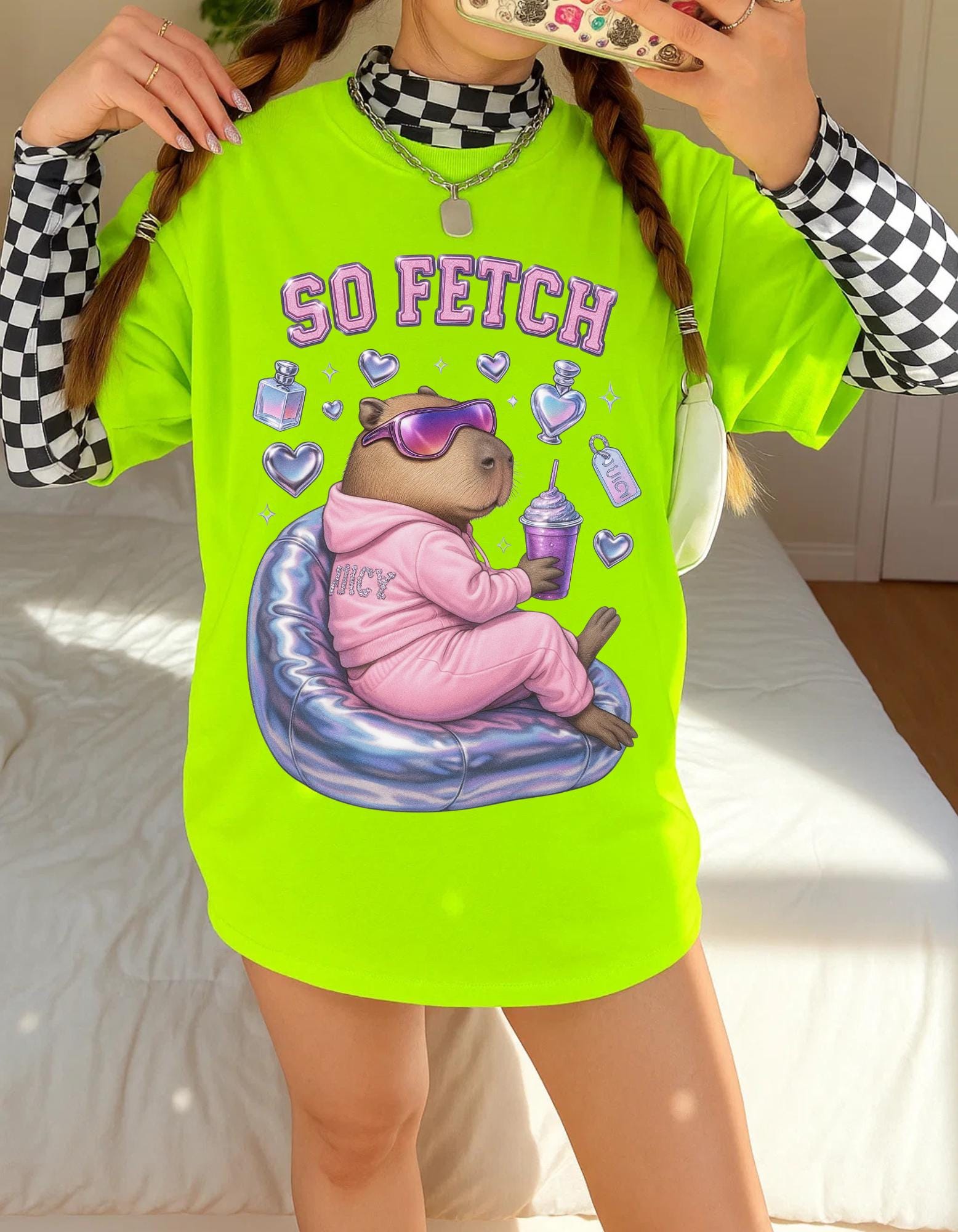 Funny Capybara 'So Fetch' Unisex Tee - Mean Girl Graphic T-Shirt