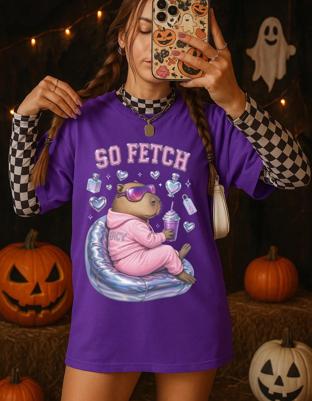 Funny Capybara 'So Fetch' Unisex Tee - Mean Girl Graphic T-Shirt