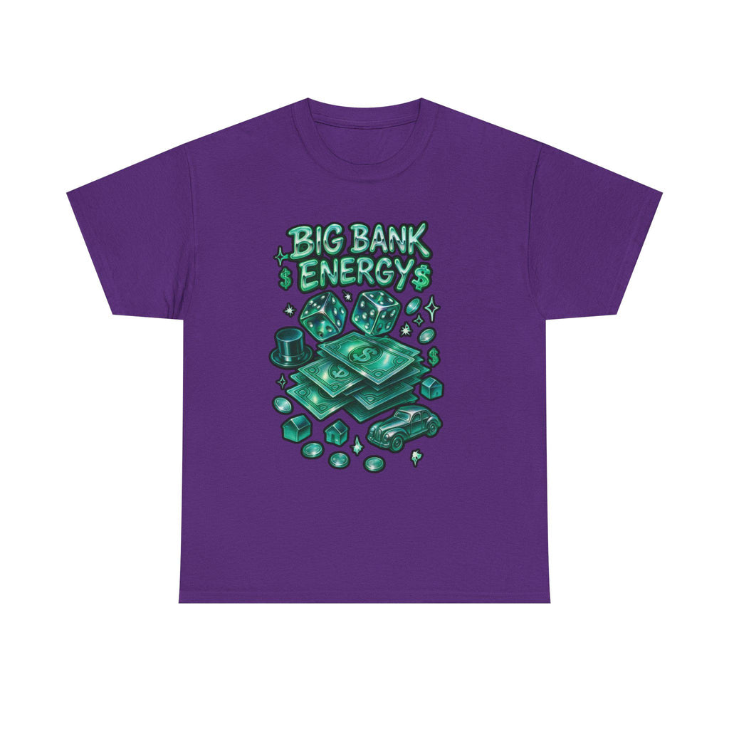 Big Bank Energy Graphic Tee: Y2K Money Moves Streetwear Shirt