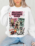 Y2K Pop Punk Graphic Sweatshirt | Mallcore Heartbreak Club Tee