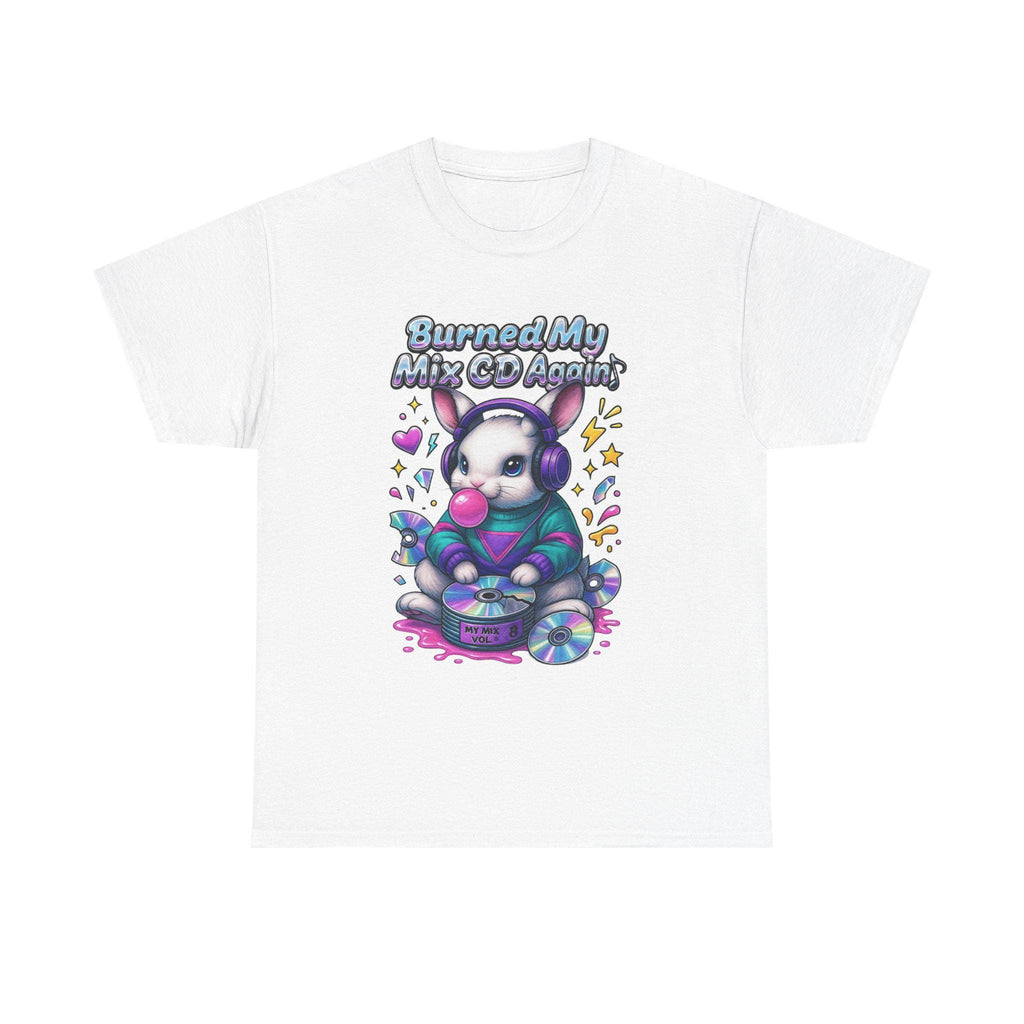 Y2K Bunny Graphic Tee Lime Green Oversized Unisex T-Shirt Vintage Cotton Casual Wear Gift