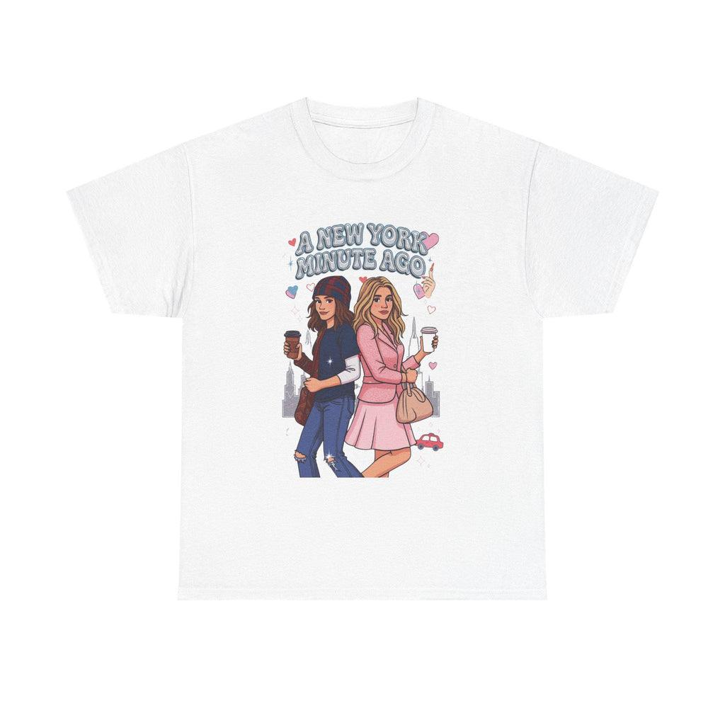 New York City Style Heavy Cotton Tee – Graphic Unisex Shirt