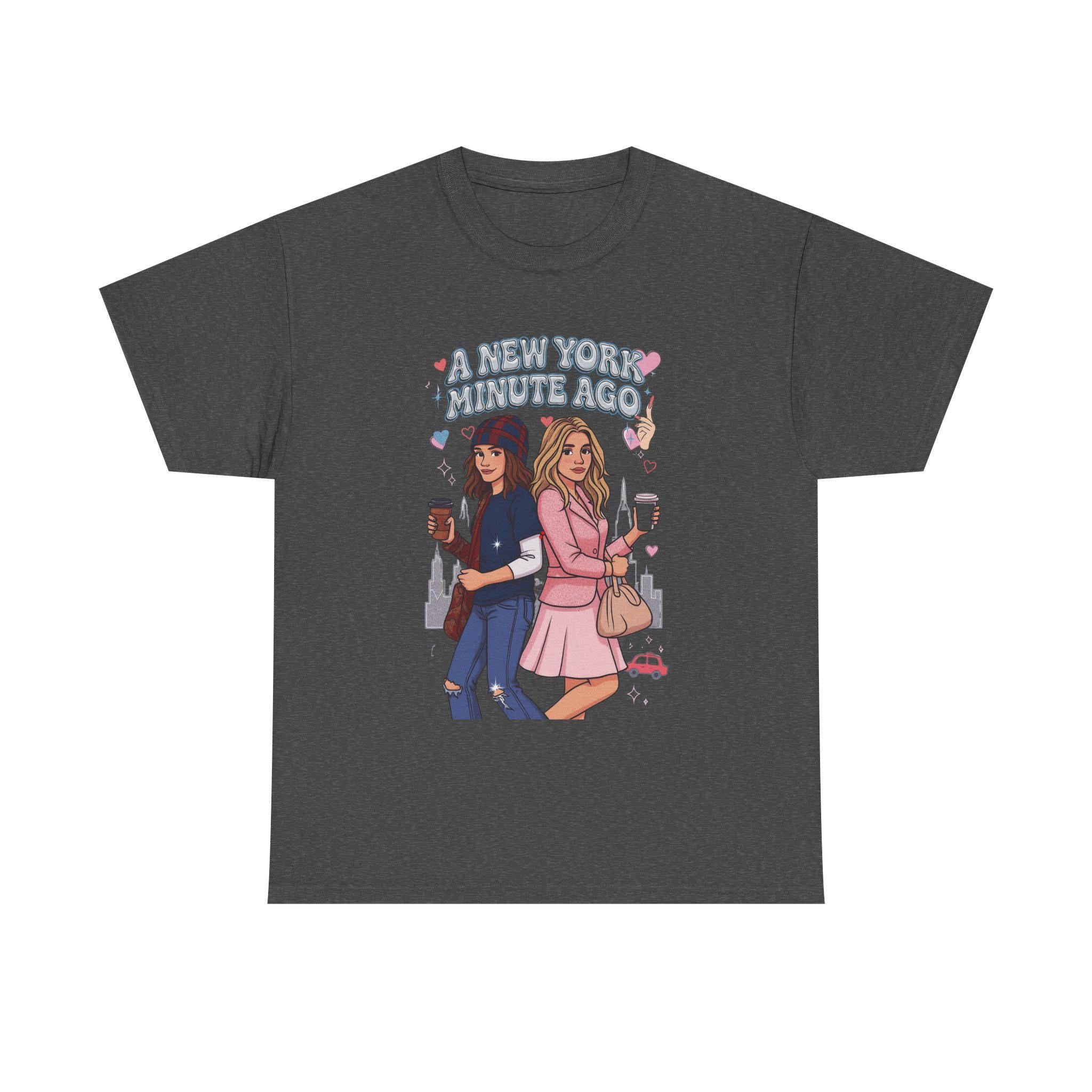 New York City Style Heavy Cotton Tee – Graphic Unisex Shirt