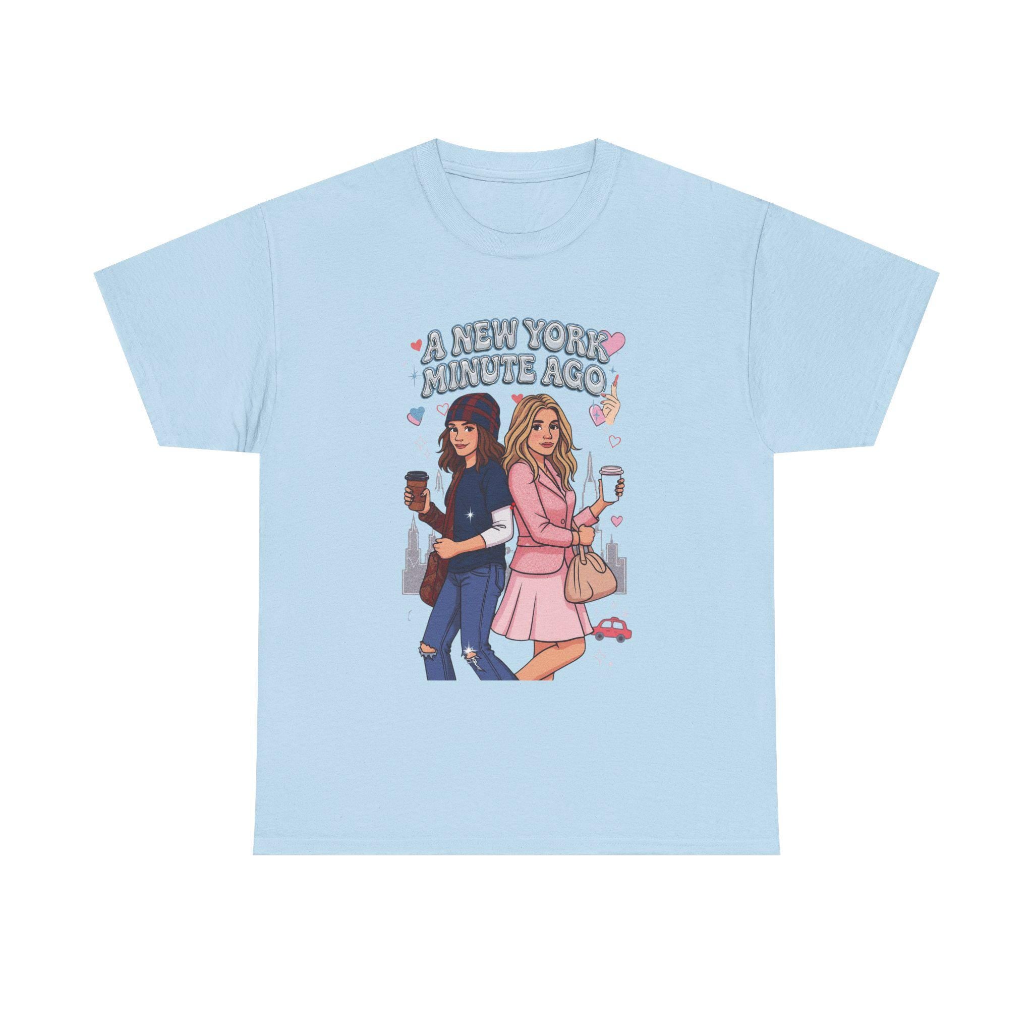 New York City Style Heavy Cotton Tee – Graphic Unisex Shirt