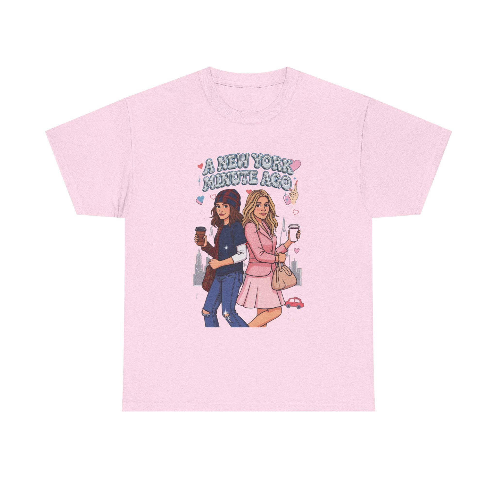 New York City Style Heavy Cotton Tee – Graphic Unisex Shirt