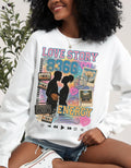 Love & Basketball silhouette couple Sweatshirt | 90s Black Love, Retro Hoops Romance