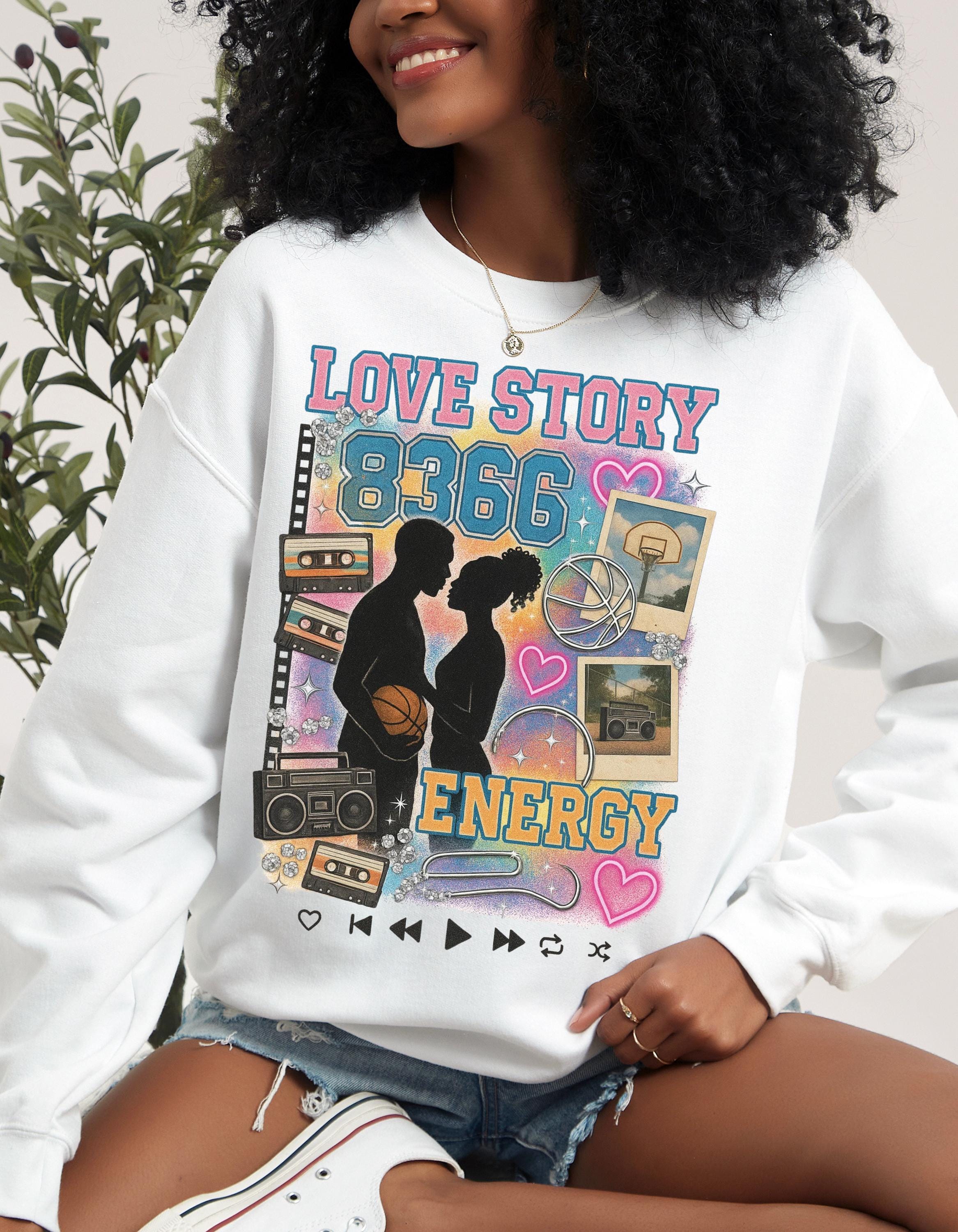 Love & Basketball silhouette couple Sweatshirt | 90s Black Love, Retro Hoops Romance
