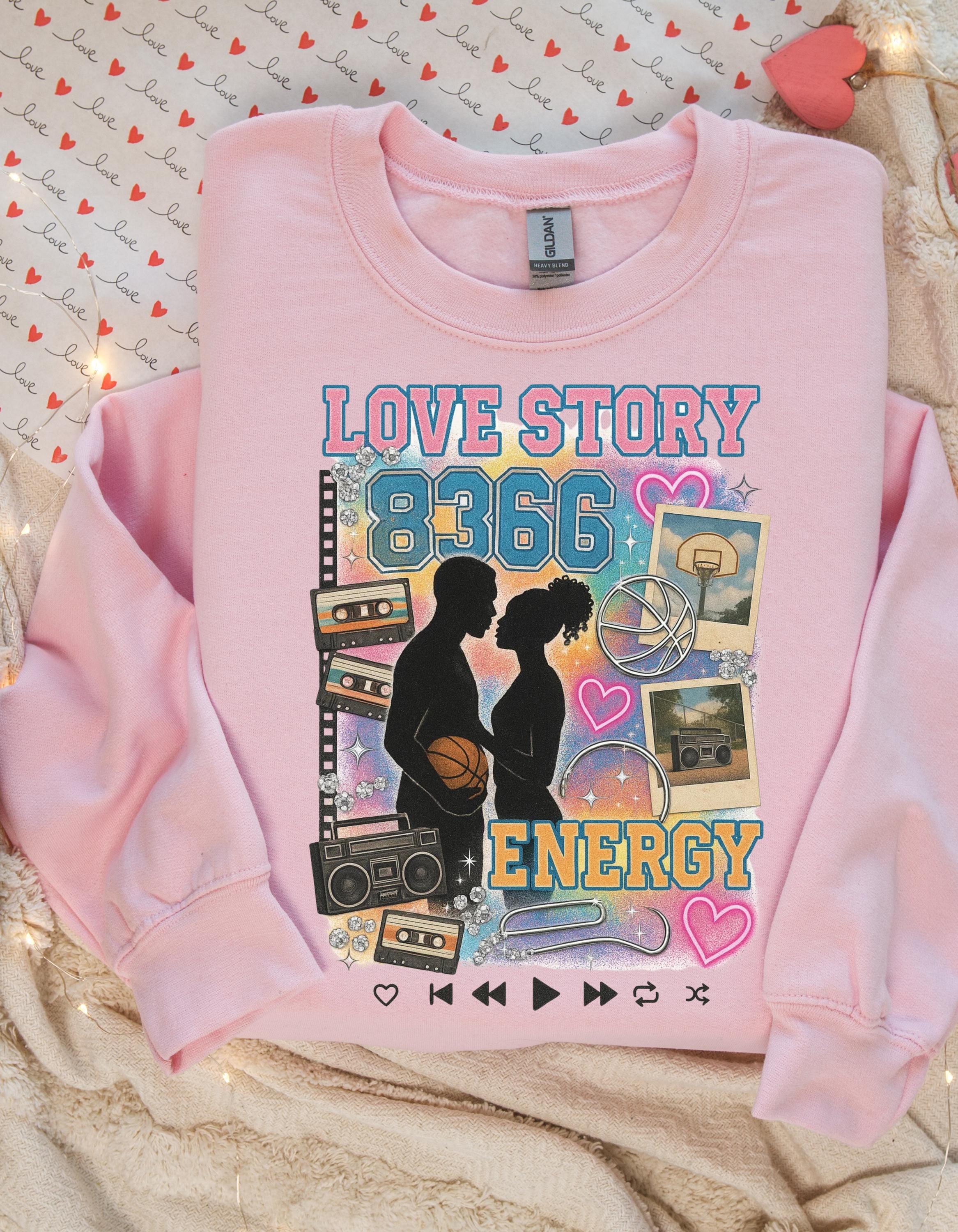 Love & Basketball silhouette couple Sweatshirt | 90s Black Love, Retro Hoops Romance