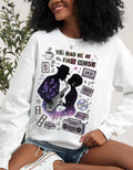 You Had Me At First Verse Sweatshirt | Retro Music Romance Design
