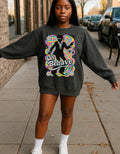 Retro 'Oh Behave' Sweatshirt | 60s Mod Style Peace Sign Pullover