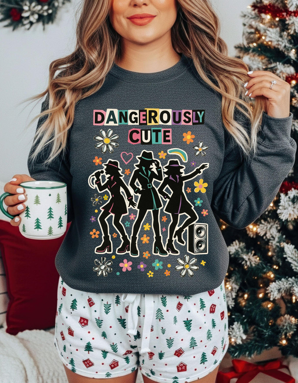 Y2K Spy Girls Graphic Sweatshirt - Retro 2000s Crewneck