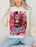 Cabaret Queens Sweatshirt, Vintage 90s Dance Party Pullover