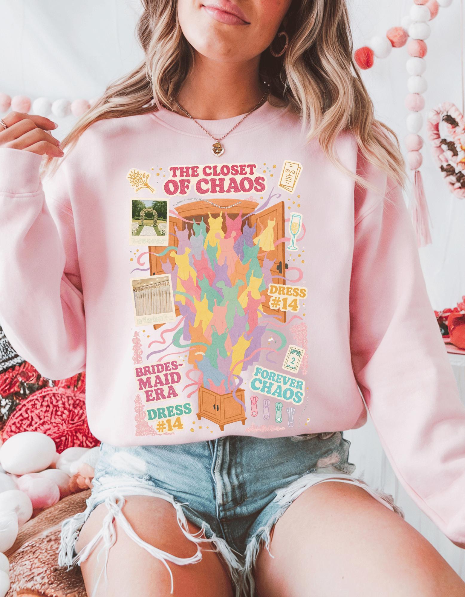 Y2K Bridal Party Sweatshirt | Romantic Comedy Collage